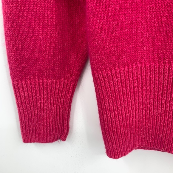 Knit Concepts womens small sweater pullover turtleneck Vintage silk Angora - Picture 4 of 5